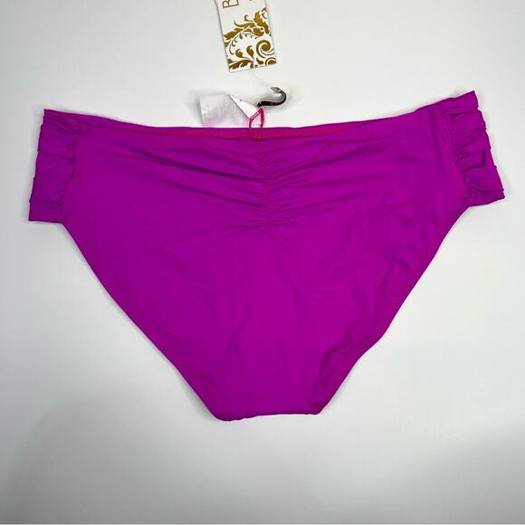 Becca color code hipster Bikini bottoms vivid pink - 3X - Picture 7 of 10